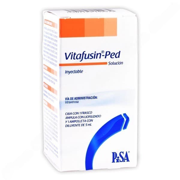 Vitafusin-ped Sol. Iny. C/1 Fco. Amp. 5 Ml.