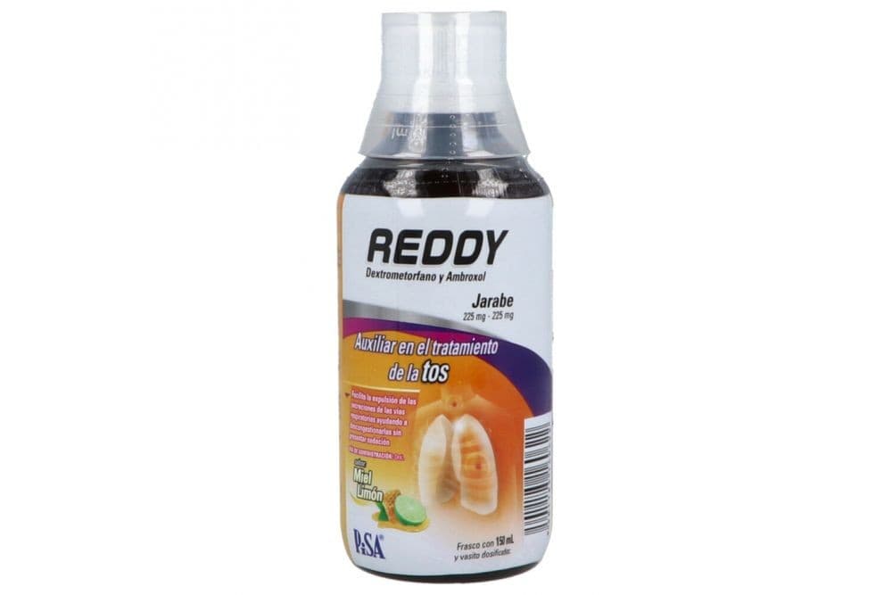 Reddy Jarabe Adulto Fco. 150 Ml. 225-225 Mg/100 Ml.