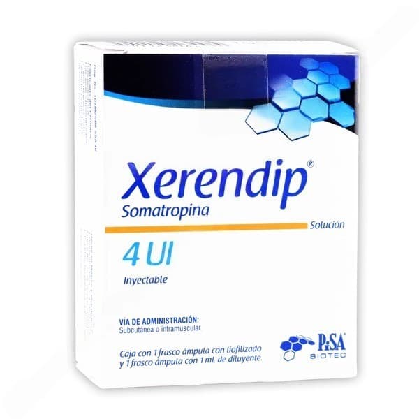 Xerendip Sol. Iny. 4 Ui. C/1 Fco. Amp. Liofdo. y 1 Fco. Amp. 1 Ml. Diluyente.