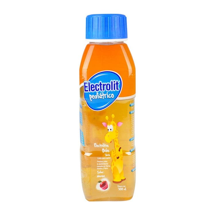 Electrolit Pediátrico Electrolitos Orales Sol. Sab. Manzana 300 Ml.