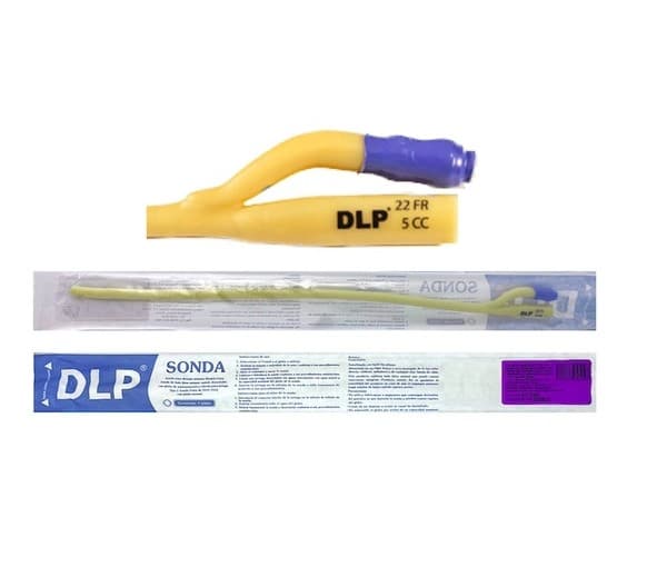 Sonda Foley de Latex (dlp) 2v/glb 5ml/cal. 22 "morado" C/1 Pza.