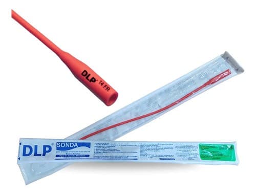 Sonda Nélaton de Látex (dlp) Long. 40cm. Cal. 8 Fr. C/1 Pza.