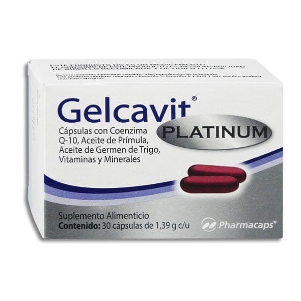 Gelcavit Platinum C/30 Caps. 1.39 G.