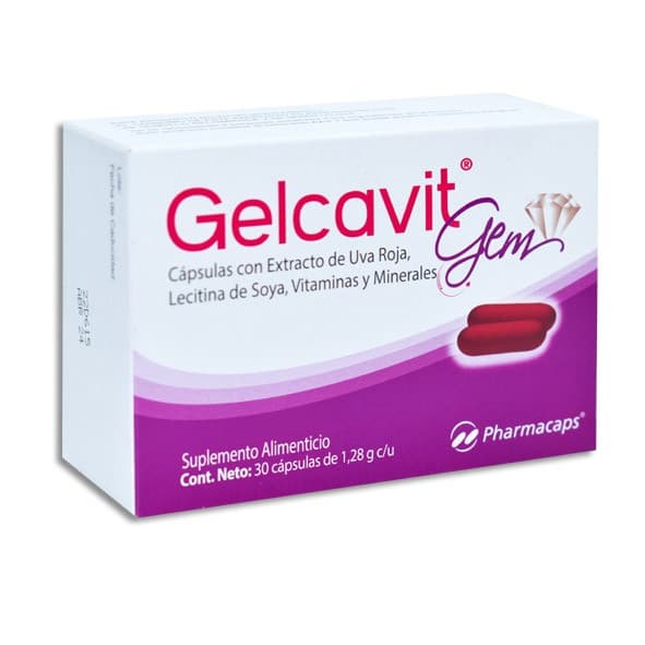 Gelcavit Gem C/30 Caps. 1.28 G.