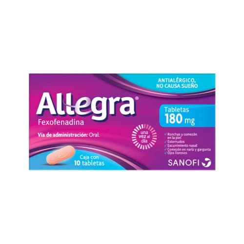 Allegra C/10 Tabs. 180 Mg.