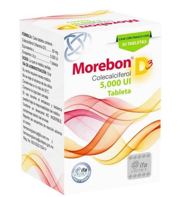 Morebon D3 C/30 Tabs. 5000 Ui.