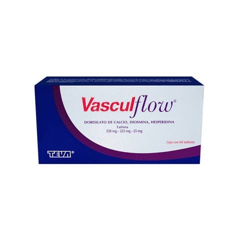 Vasculflow C/60 Tabs. 250/225/25 Mg.