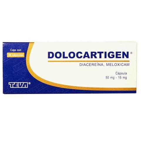 Dolocartigen C/30 Caps. 50/15 Mg.