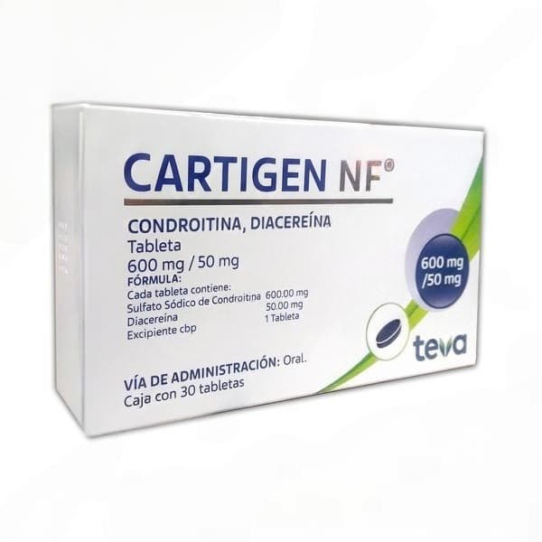 Cartigen Nf C/30 Tabs. 600/50 Mg.