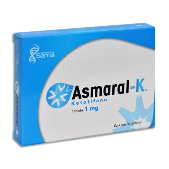 Asmaral-k C/30 Tabs. 1 Mg.