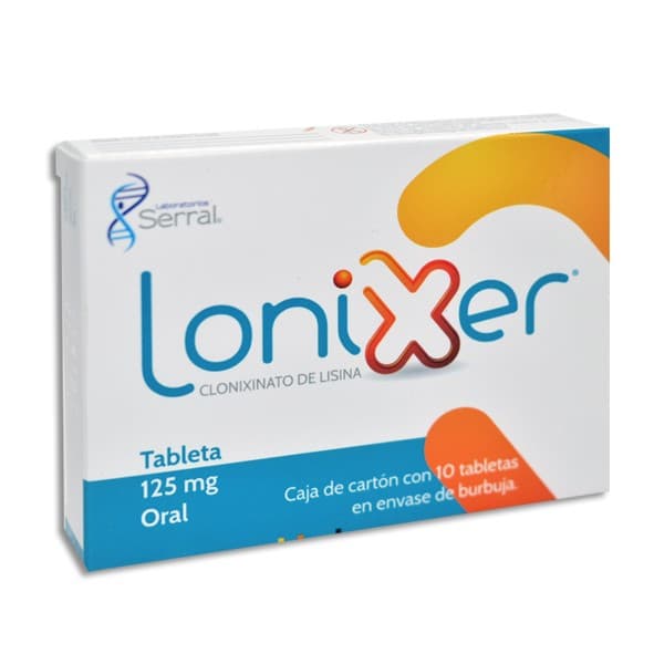 Lonixer C/10 Tabs. 125 Mg.