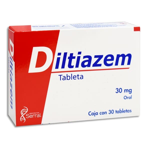 Diltiazem (serral) C/30 Tabs. 30 Mg.