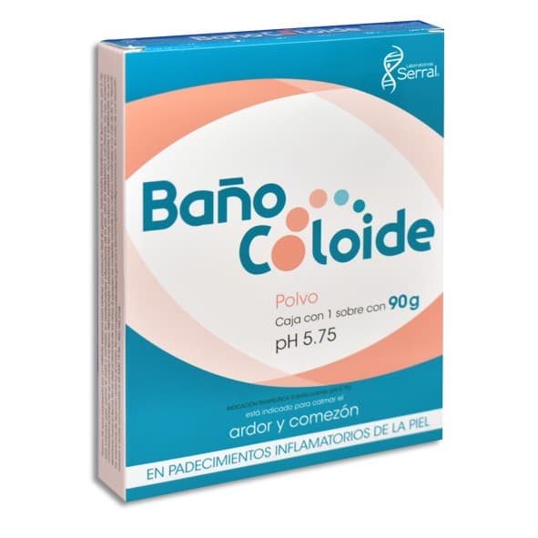 Baño Coloide (serral) Polvo Ph 5.75 C/1 Sobre C/90 G. 86.85-1.80 G/90 G.