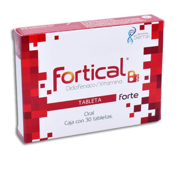 Fortical Forte C/30 Tabs. 50/50/50/1 Mg.
