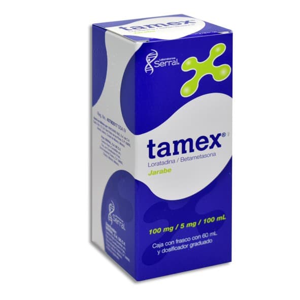 Tamex Solución Fco. 60 Ml. 100-5 Mg/100 Ml.