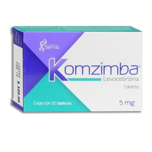 Komzimba C/10 Tabs. 5 Mg.