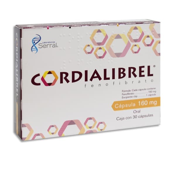 Cordialibrel C/30 Caps. 160 Mg.