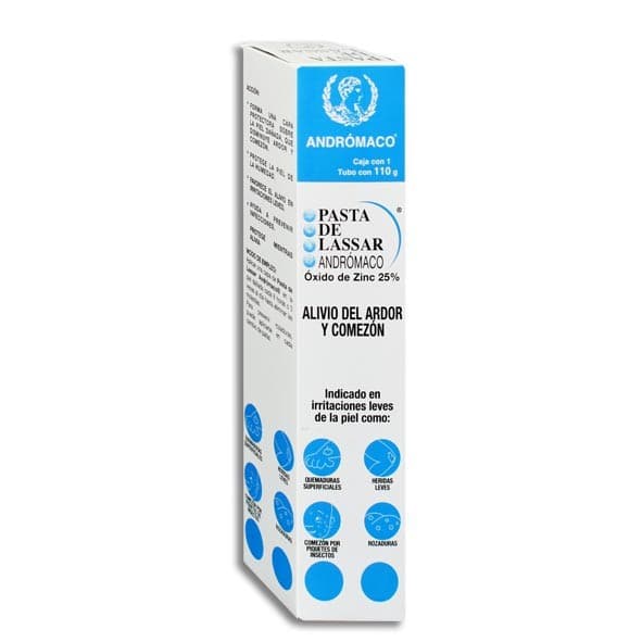 Pasta de Lassar Andrómaco 25% Tubo C/110 G.