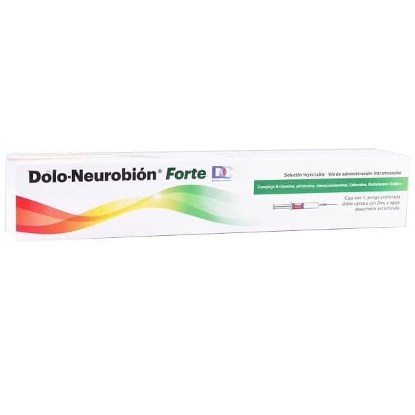 Dolo-neurobión Forte Dc Sol. Iny. C/1 Jga. Prellenada 75-5-100-100-20 Mg/3 Ml.