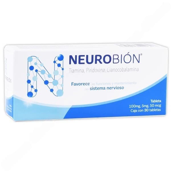 Neurobión C/30 Tabs. 100 Mg/5 Mg/50 Mcg.