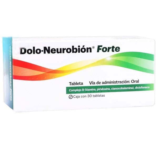 Dolo-neurobión Forte C/30 Tabs. 50/50/50/1 Mg.