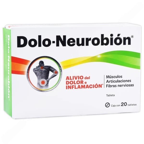 Dolo-neurobión "músculos" C/20 Tabs. 50/50/50/0.25 Mg.