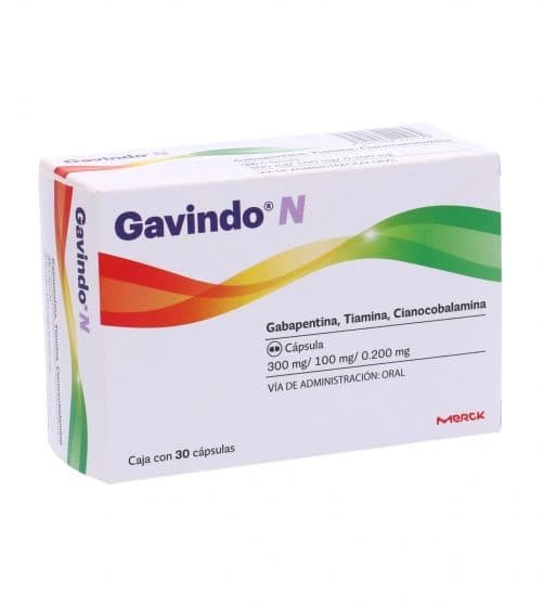 Gavindo N C/30 Caps. 300/100/0.200 Mg.