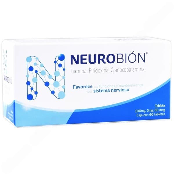 Neurobión C/60 Tabs. 100 Mg/5 Mg/50 Mcg.