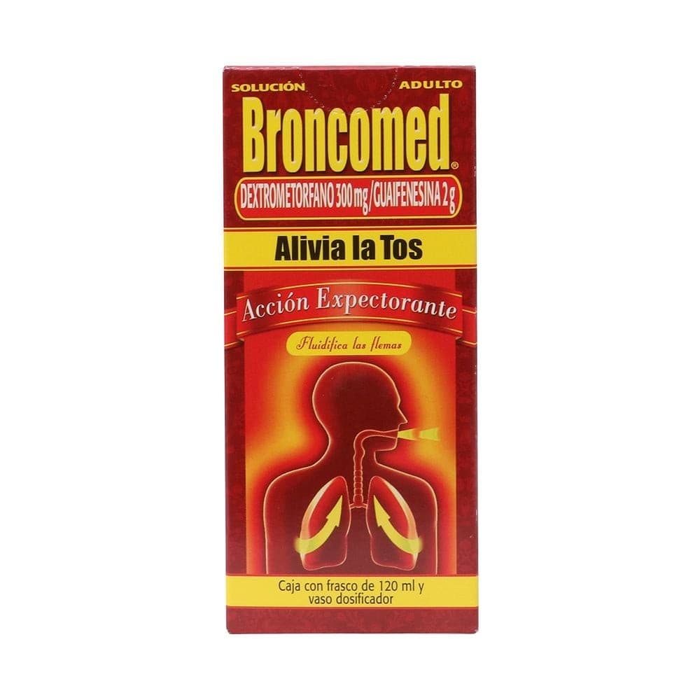 Broncomed Sol. Adulto Fco. 120 Ml. 300 Mg-2 G/100 Ml.