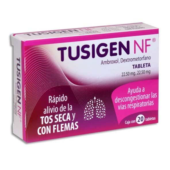 Tusigen Nf C/20 Tabs 22.5/22.5 Mg.