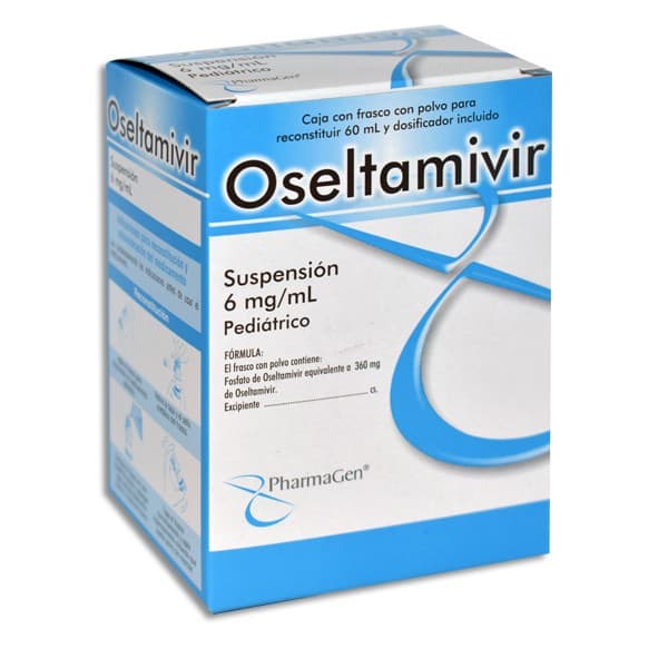 Oseltamivir (pharmagen) Susp. Fco. 60 Ml. 6 Mg/1 Ml.