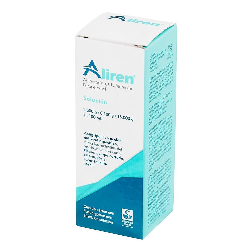 Aliren Sol. Fco. Gotero 30 Ml. 2.5-0.1-15 G/100 Ml.