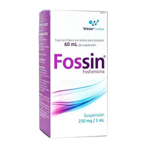 Fossin Susp. Fco. 60 Ml. 250 Mg/5 Ml.
