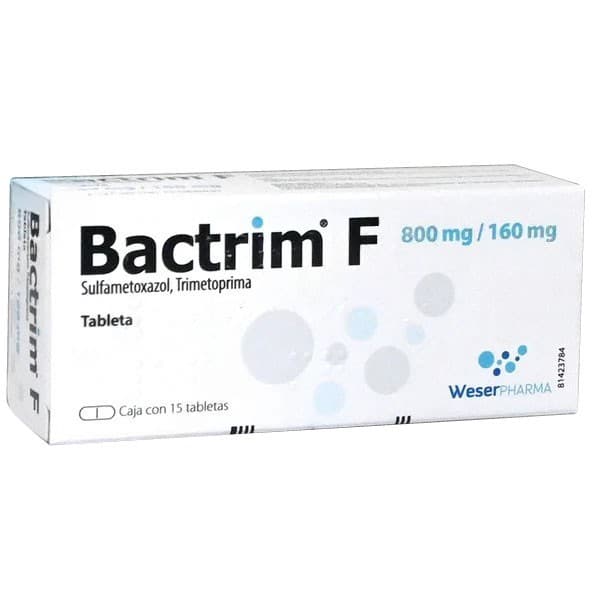 Bactrim-f C/15 Tabs. 800/160 Mg.