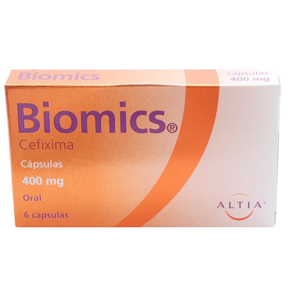 Biomics C/6 Caps. 400 Mg.