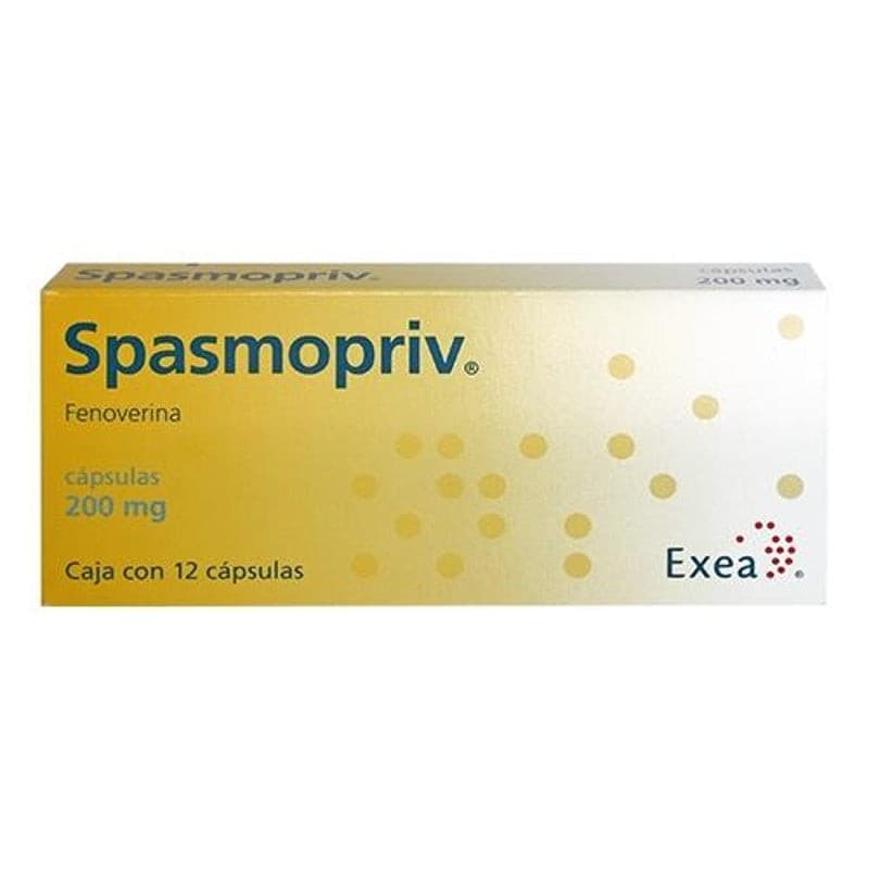 Spasmopriv C/12 Caps. 200 Mg.