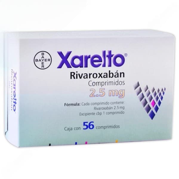 Xarelto C/56 Comps. 2.5 Mg.