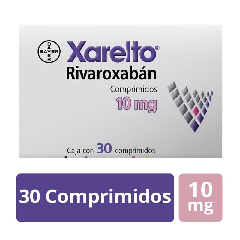 Xarelto C/ 30 Tabs. 10 Mg.