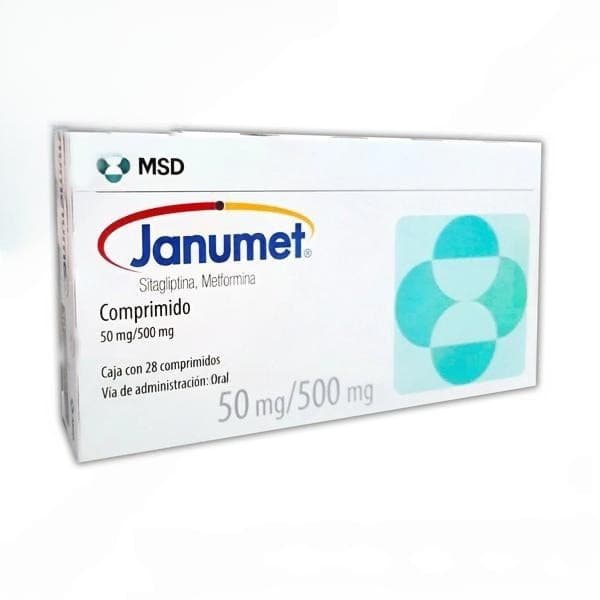 Janumet C/28 Comps. 50/500 Mg.