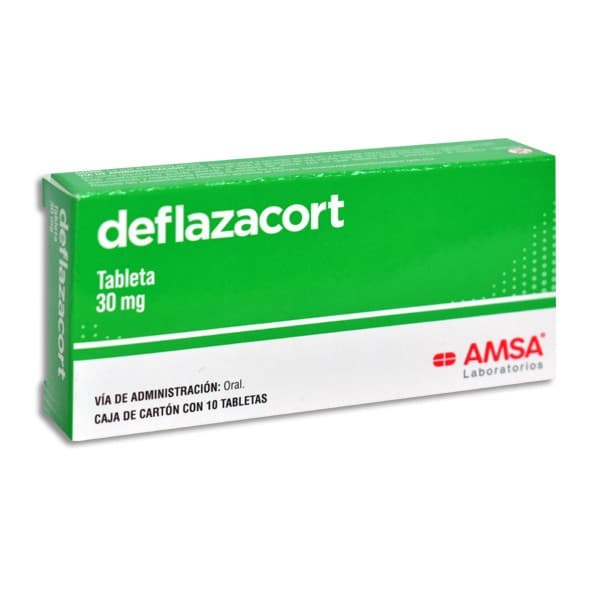 Deflazacort (amsa) C/10 Tabs. 30 Mg.
