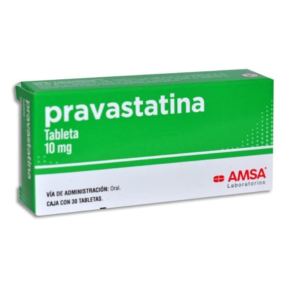 Pravastatina (amsa) C/30 Tabs. 10 Mg.