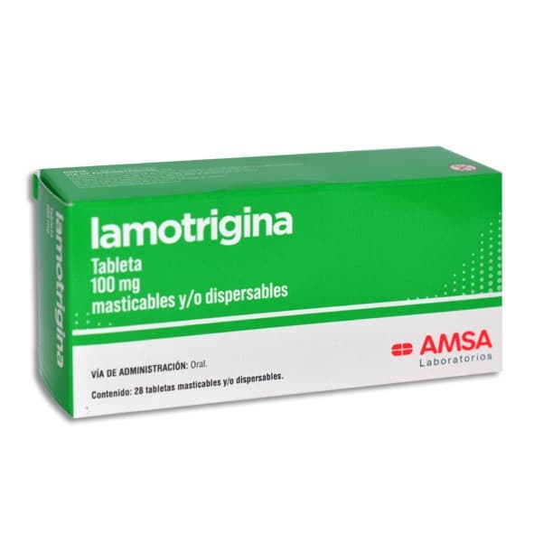 Lamotrigina (amsa) C/28 Tabs. Mast/dispble. 100 Mg.