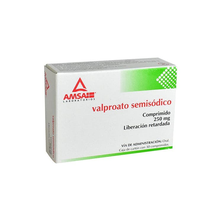 Valproato Semisódico (amsa) C/30 Comps. L.r. 250 Mg.