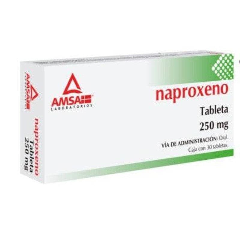 Naproxeno (amsa) C/30 Tabs. 250 Mg.