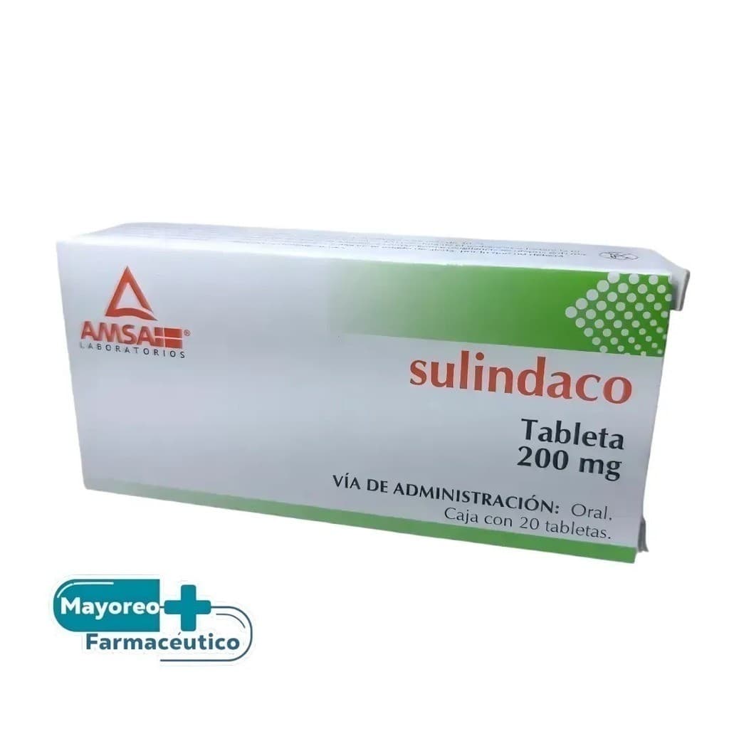 Sulindaco (amsa) C/20 Tabs. 200 Mg.