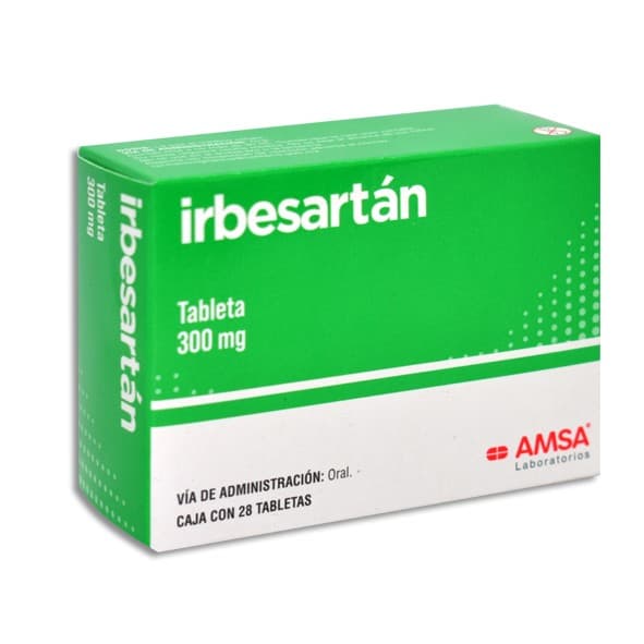 Irbesartán (amsa) C/28 Tabs. 300 Mg.