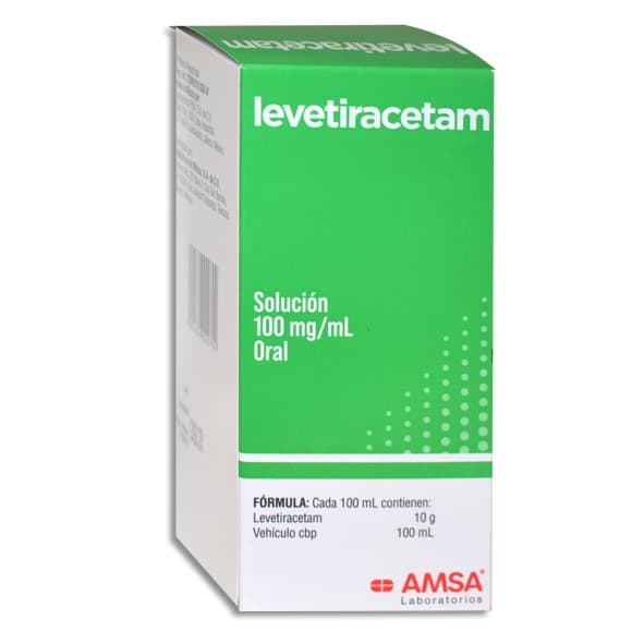Levetiracetam (amsa) Sol. Fco. 300 Ml. 100 Mg/1 Ml.