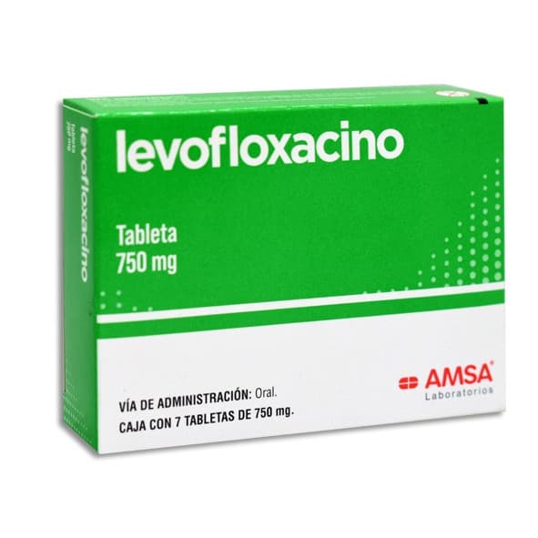 Levofloxacino (amsa) C/7 Tabs. 750 Mg.
