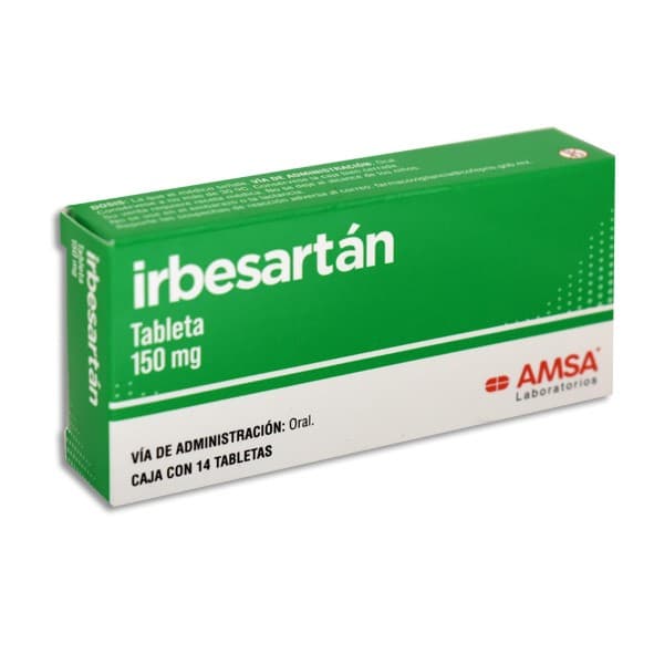 Irbesartán (amsa) C/14 Tabs. 150 Mg.