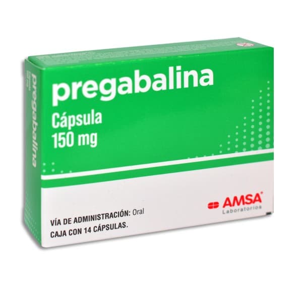 Pregabalina (amsa) C/14 Caps. 150 Mg.
